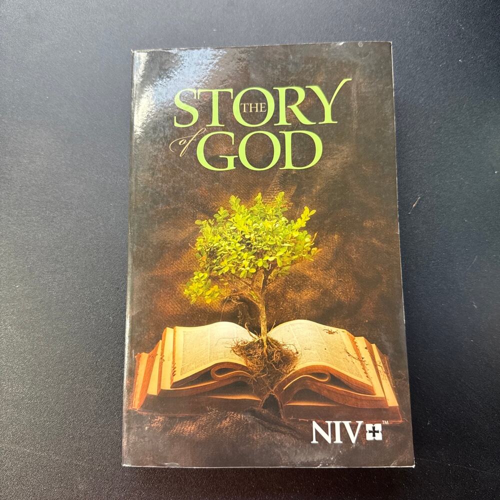 NIV The Story of God Bible Paperback Zondervan Christian Outreach Book
